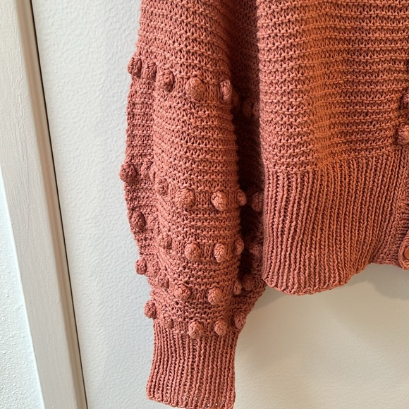 Apiece Apart Cardigan in burnt orange - Size Small - Picture 5 of 7